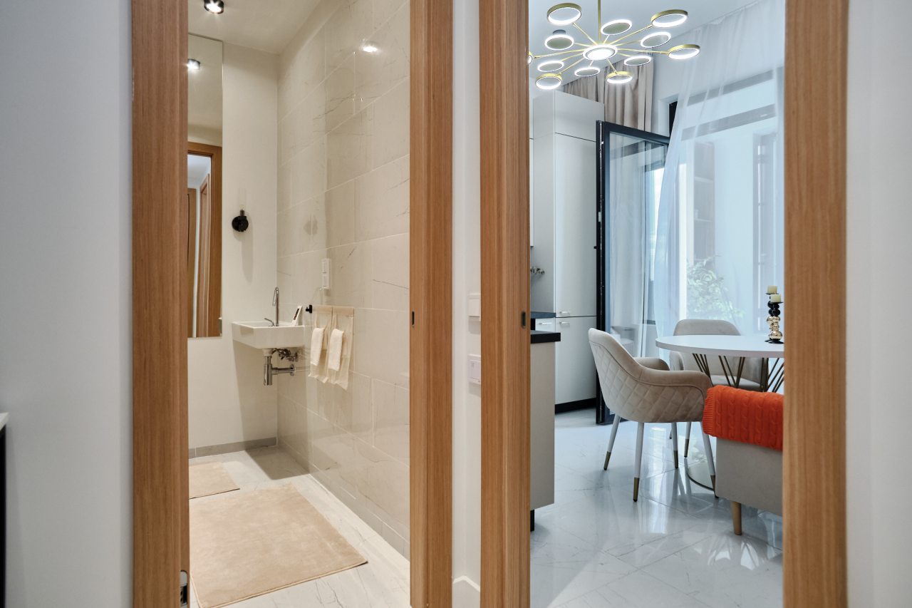 Апартаменты (Квартира 43 м², 2 кровати), Апартаменты APARTS на Вильгельма Пика