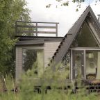 Коттедж (Афрейм с балконом и камином), Гостевой дом Woody Village Riverside