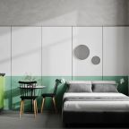 Студио (С кухней с двуспальной кроватью), Гостиница Greenfeel Уфа