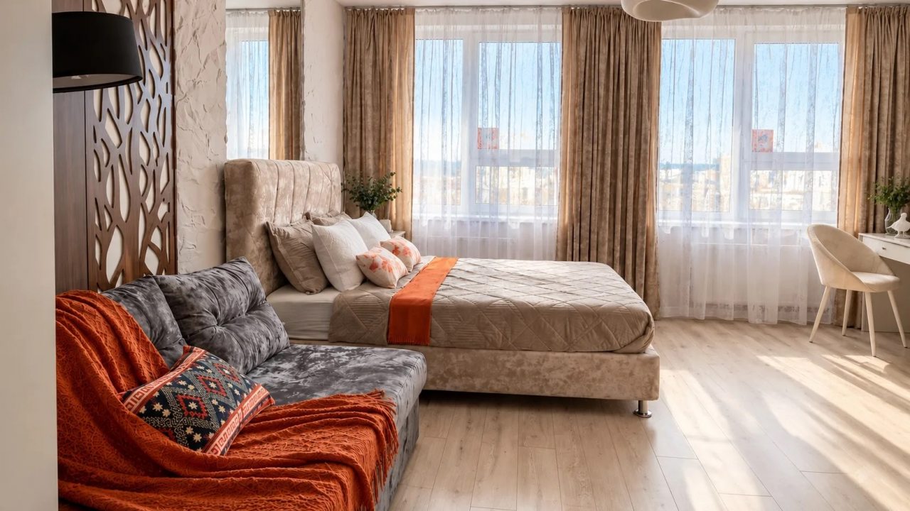 Квартира (Студия 4 BeGuest на Красных Командиров 3), Апартаменты BeGuest на Красных Командиров 3