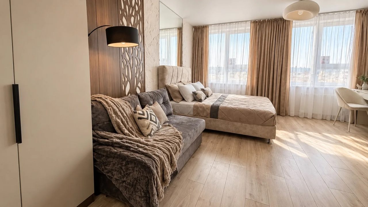 Квартира (Студия 7 BeGuest на Красных Командиров 3), Апартаменты BeGuest на Красных Командиров 3