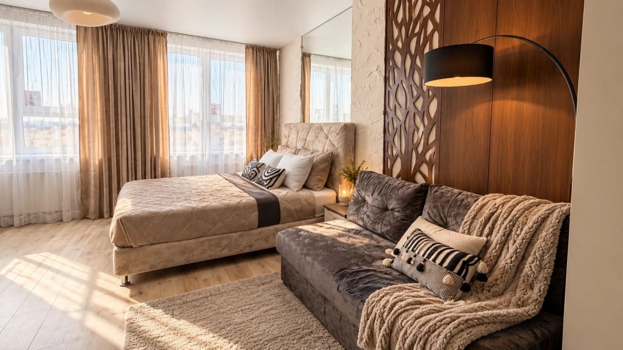 Квартира (Студия 8 BeGuest на Красных Командиров 3), Апартаменты BeGuest на Красных Командиров 3