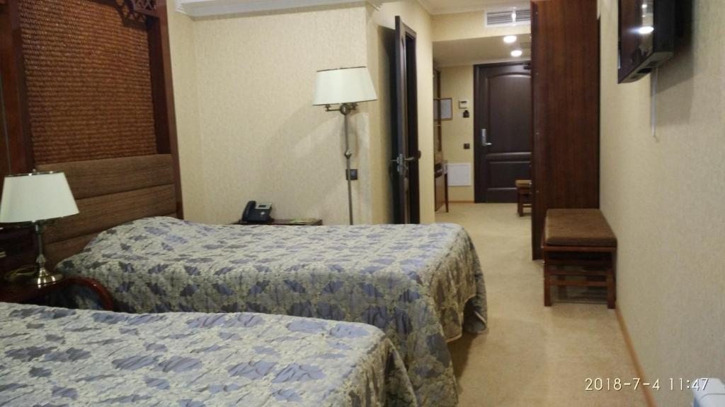 Двухместный (Стандартный двухместный номер с 2 отдельными кроватями) гостиницы Арена, Каспийск