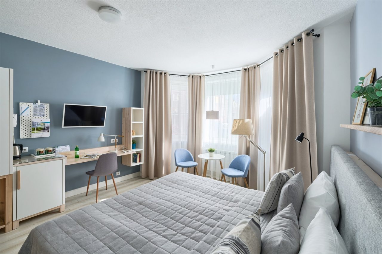 Двухместный номер с эркерными окнами