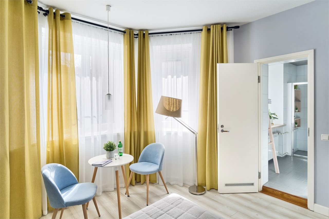 Двухместный номер с эркерными окнами