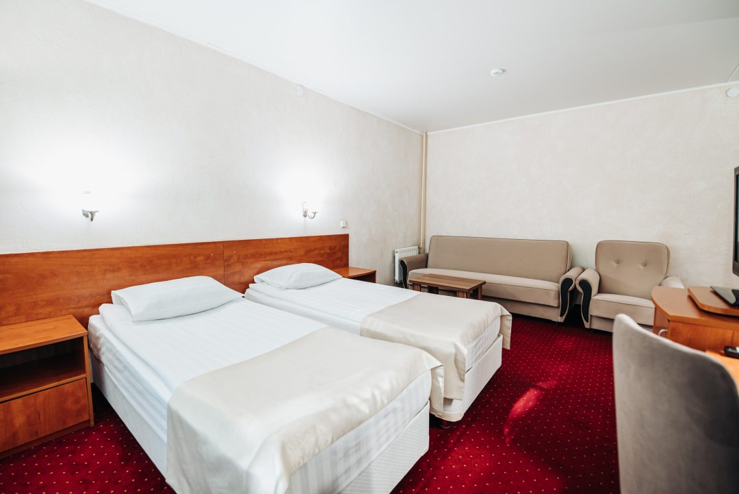 Двухместный (Стандартный номер с диваном 8 корпус) парк-отеля LESNOY, Солнечногорск