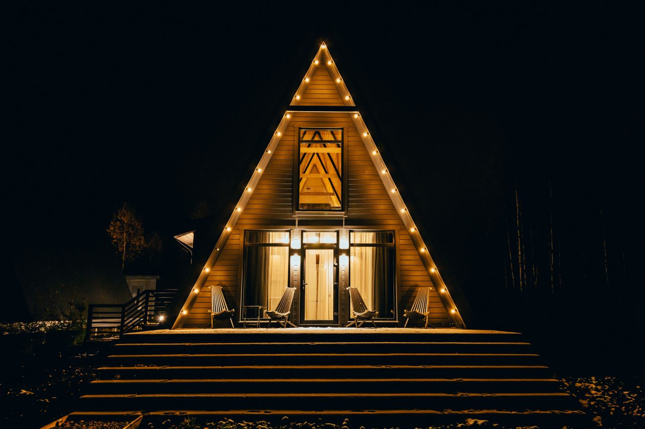 Коттедж (A-Frame c 1 спальней и сауной) гостевого дома Никитское подворье, Переславль-Залесский