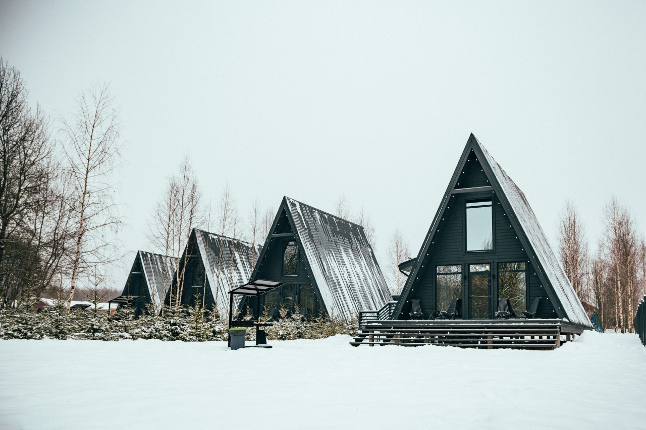 Коттедж (A-Frame c 1 спальней и сауной), Гостевой дом Никитское подворье