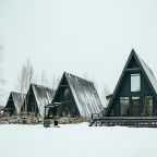 Коттедж (A-Frame c 1 спальней и сауной), Гостевой дом Никитское подворье