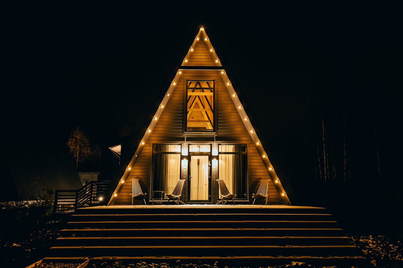 Коттедж (A-Frame c 1 спальней и сауной), Гостевой дом Никитское подворье