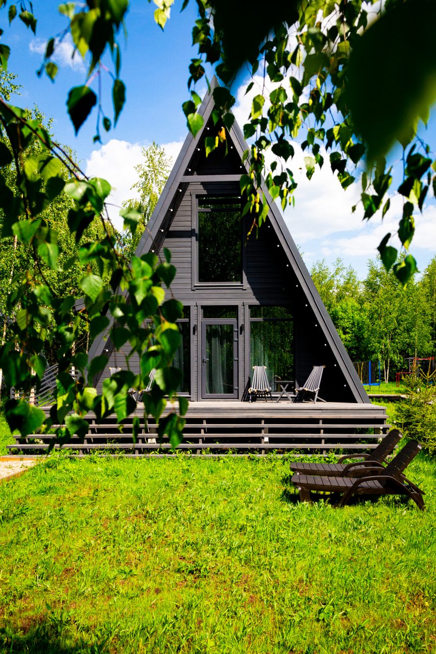 Коттедж (A-Frame c 1 спальней и сауной), Гостевой дом Никитское подворье