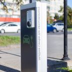 Парковка и станция зарядки для электромобилей, Ракурс Отель