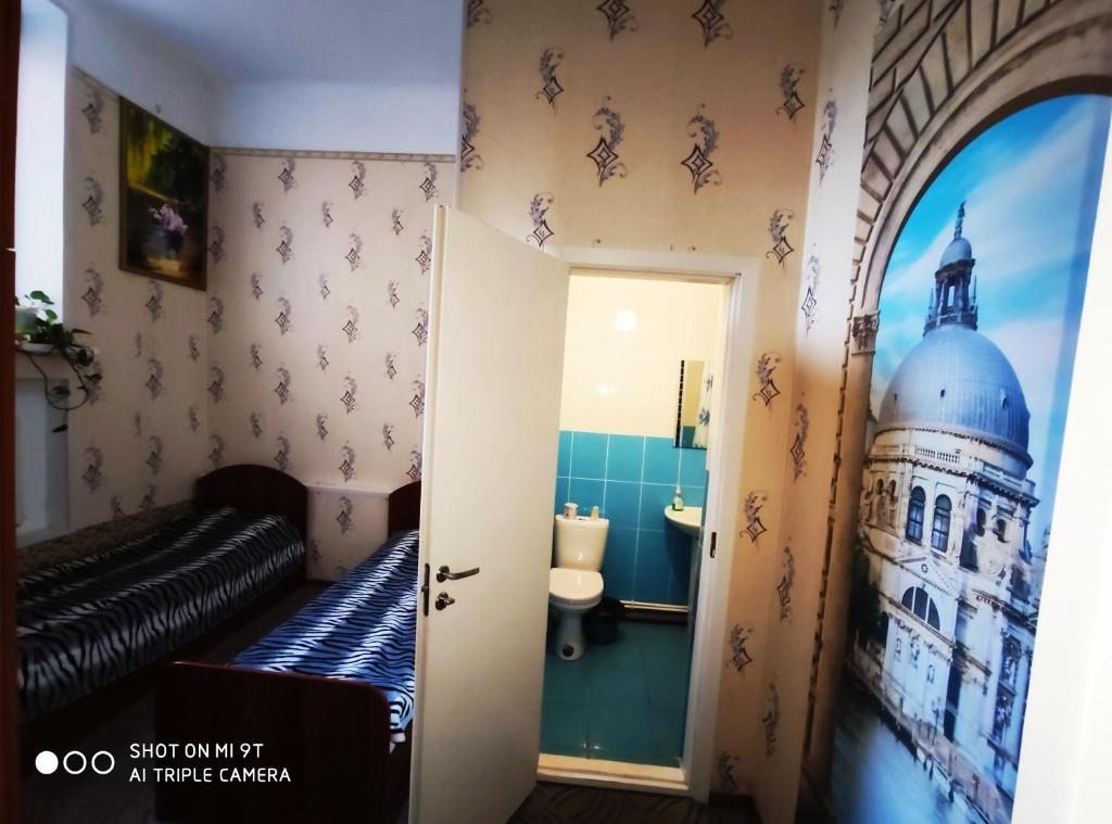 Двухместный (Двухместный номер с 2 отдельными кроватями и собственной ванной комнатой) отеля Волга, Сызрань