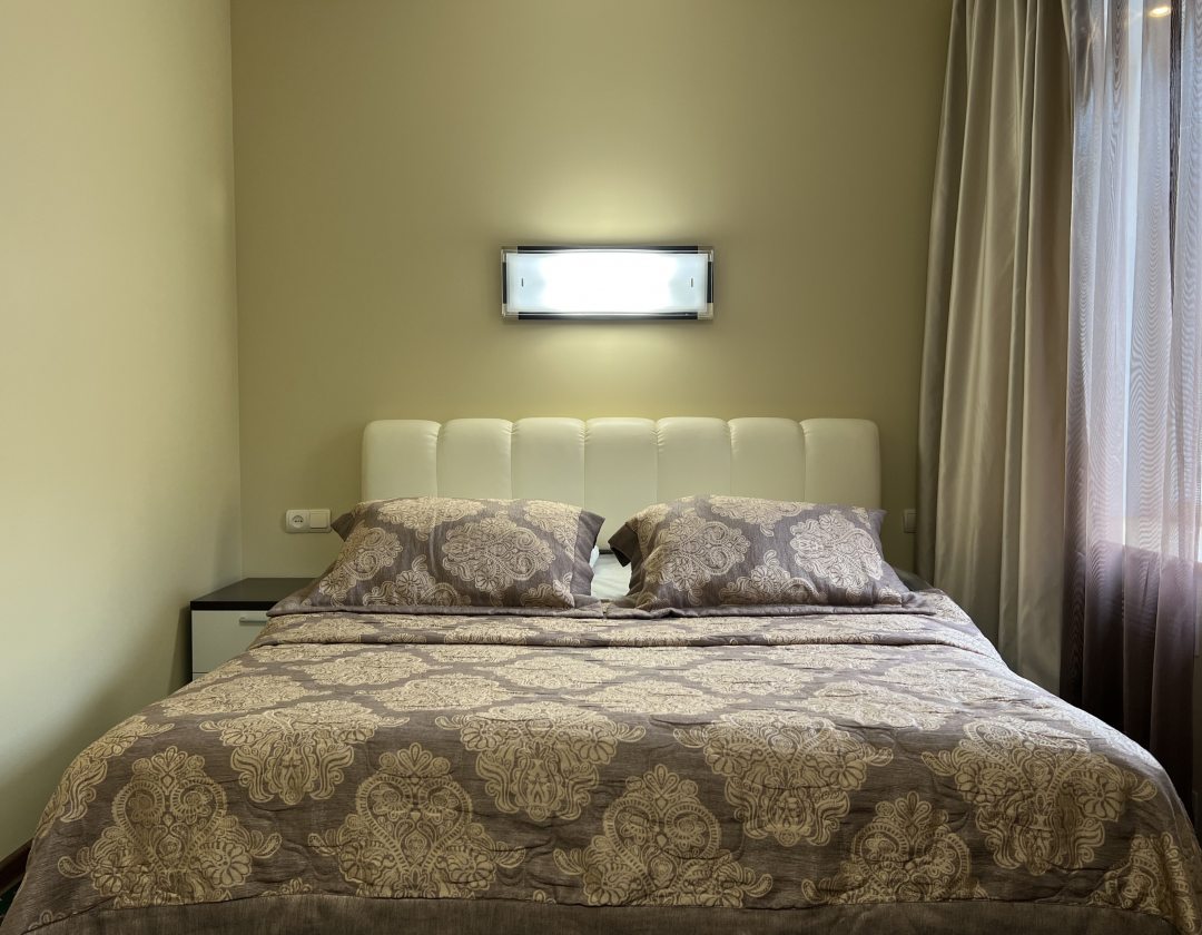 Двухместный (Комфорт двуспальная кровать) гостиницы Строитель, Сыктывкар