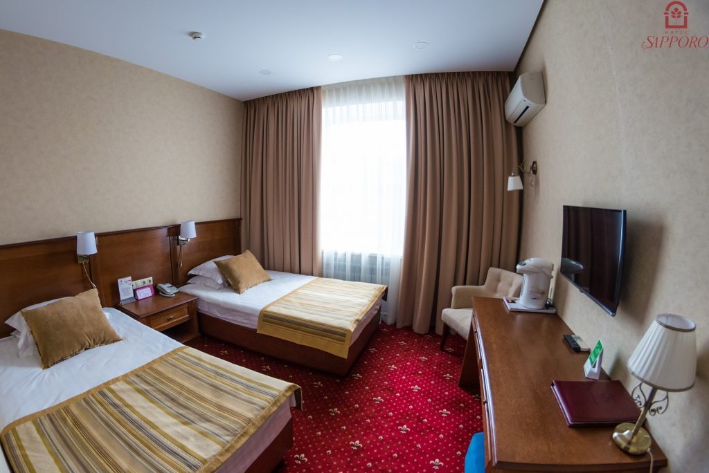 Двухместный (Стандарт Twin) гостиницы Саппоро, Хабаровск