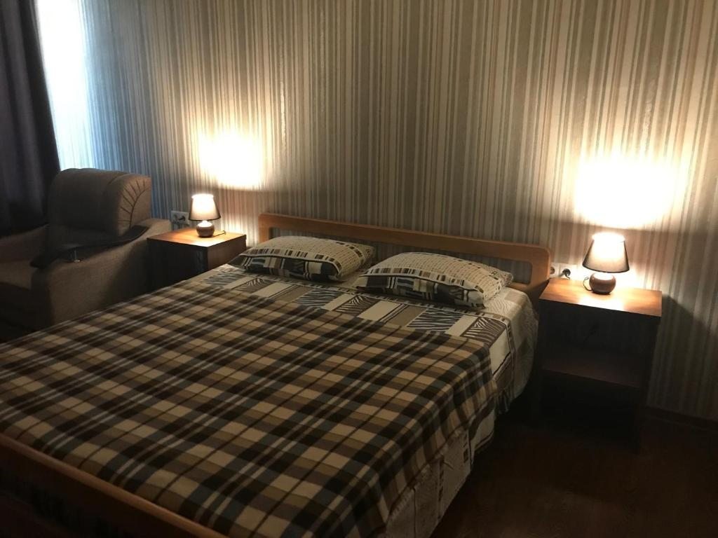 Двухместный (Двухместный номер с двуспальной кроватью и дополнительной кроватью) отеля Мачара, Сухум