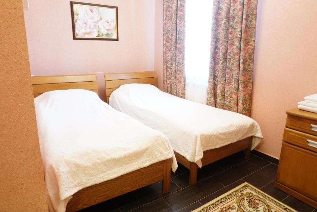 Двухместный (Стандартный двухместный номер с 2 отдельными кроватями) отеля Лазурное, Суровикино