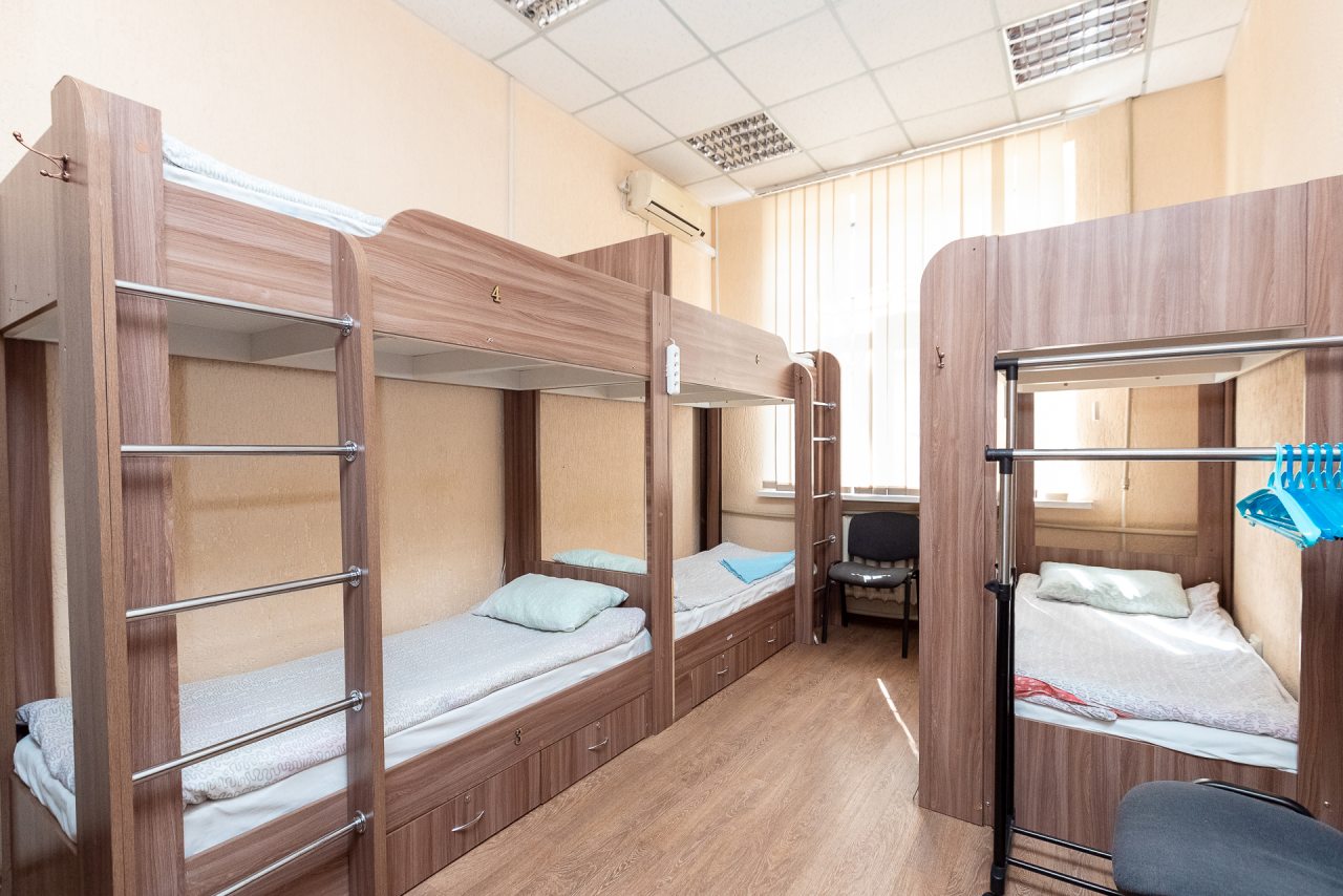 Восьмиместный Мужской (Койко-место), Хостел Like
