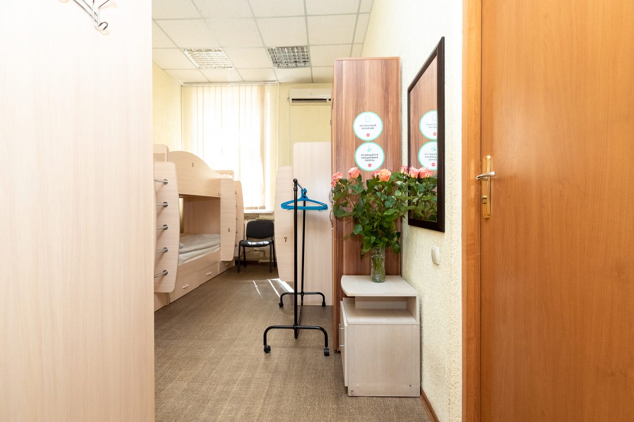 Восьмиместный Женский (Койко-место), Хостел Like