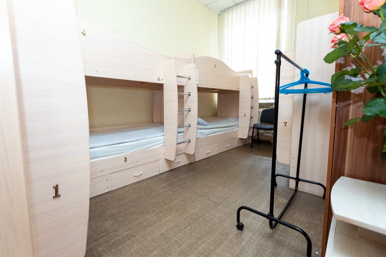 Восьмиместный Женский (Койко-место), Хостел Like