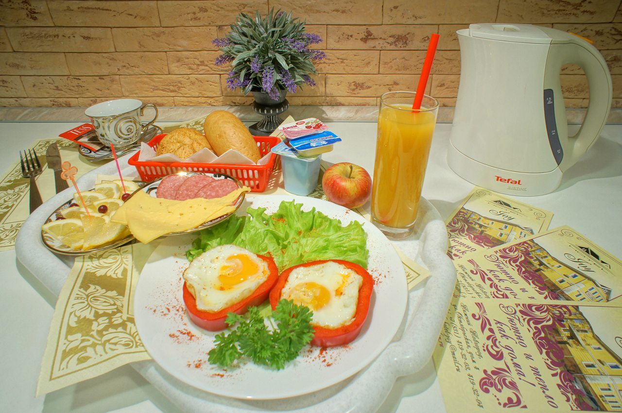 Континентальный завтрак, Мини-гостиница JOY