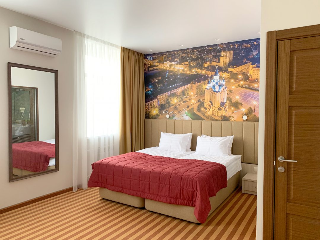 Двухместный (Superior double room) гостиницы Хабаровск