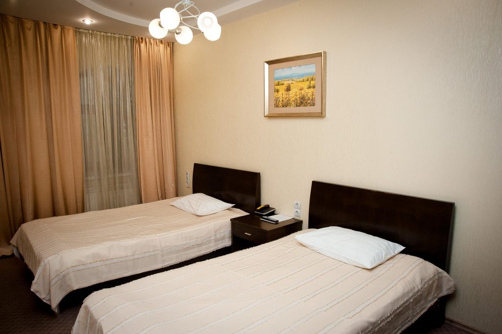 Двухместный (Стандарт двухместный с раздельными кроватями) гостиницы Афалина, Хабаровск