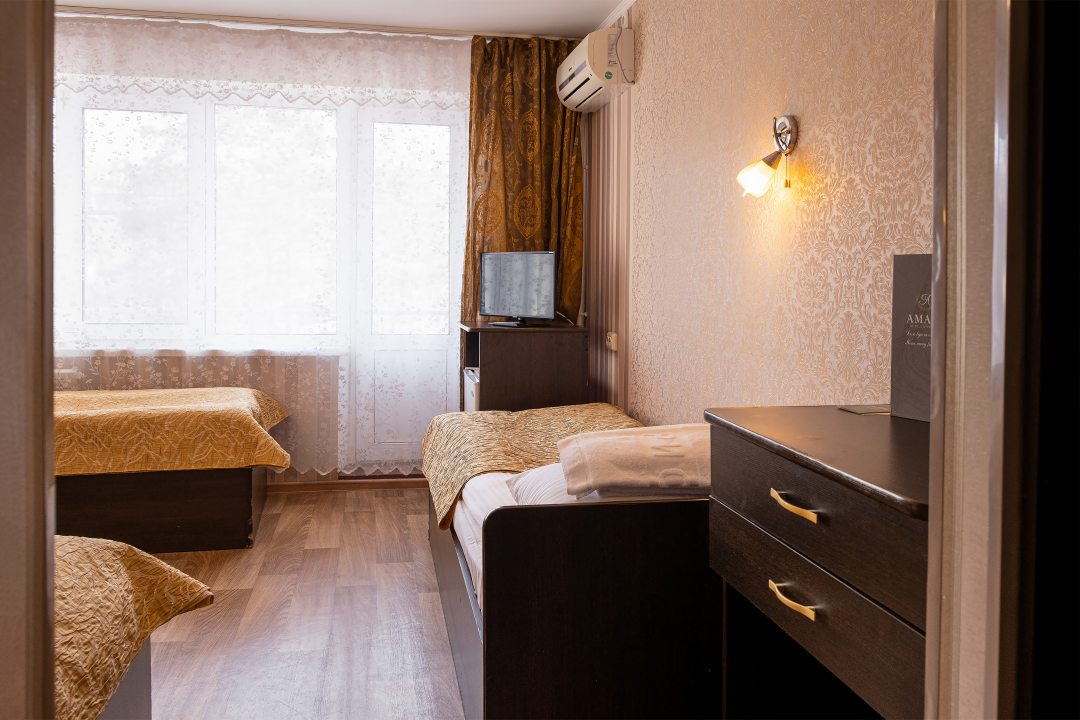 Трехместный (Стандарт) гостиницы АМАКС Конгресс-отель, Хабаровск