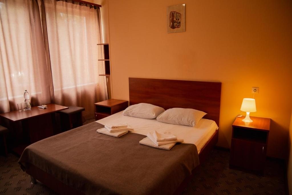 Двухместный (Небольшой двухместный номер с 1 кроватью) гостиницы Евразия-Аксай