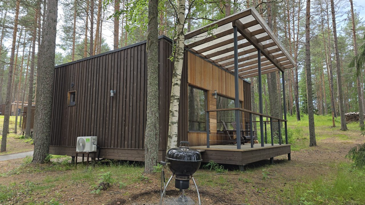 Дом (Глэмпинг студия (2-я линия)), Парк-Отель Сямозерье