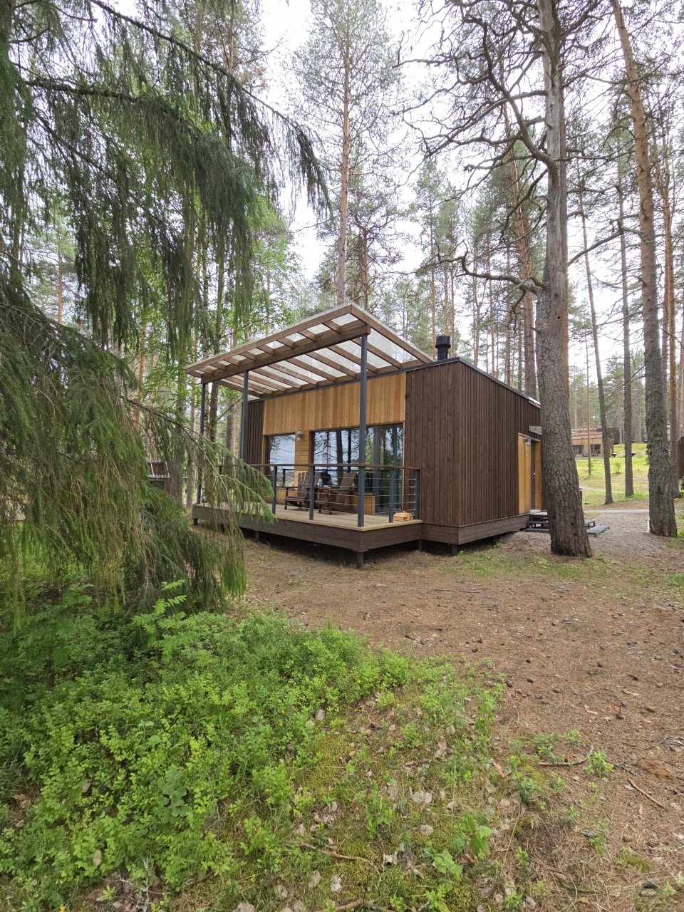 Дом (Глэмпинг студия (2-я линия)), Парк-Отель Сямозерье