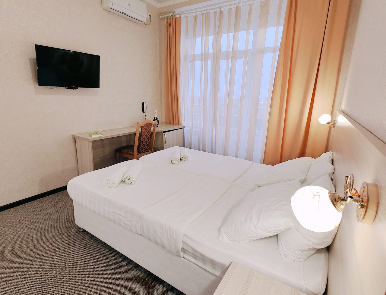 Двухместный (Комфорт с боковым видом на море и балконом), Отель Семь Адмиралов