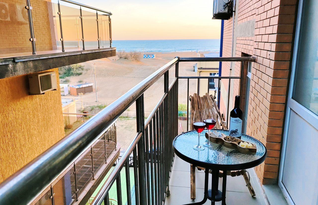 Двухместный (Комфорт с боковым видом на море и балконом), Отель Семь Адмиралов