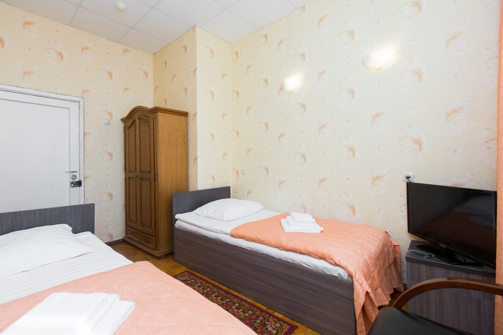 Двухместный (Койко-место в двухместном номере) гостиницы Визитъ, Челябинск