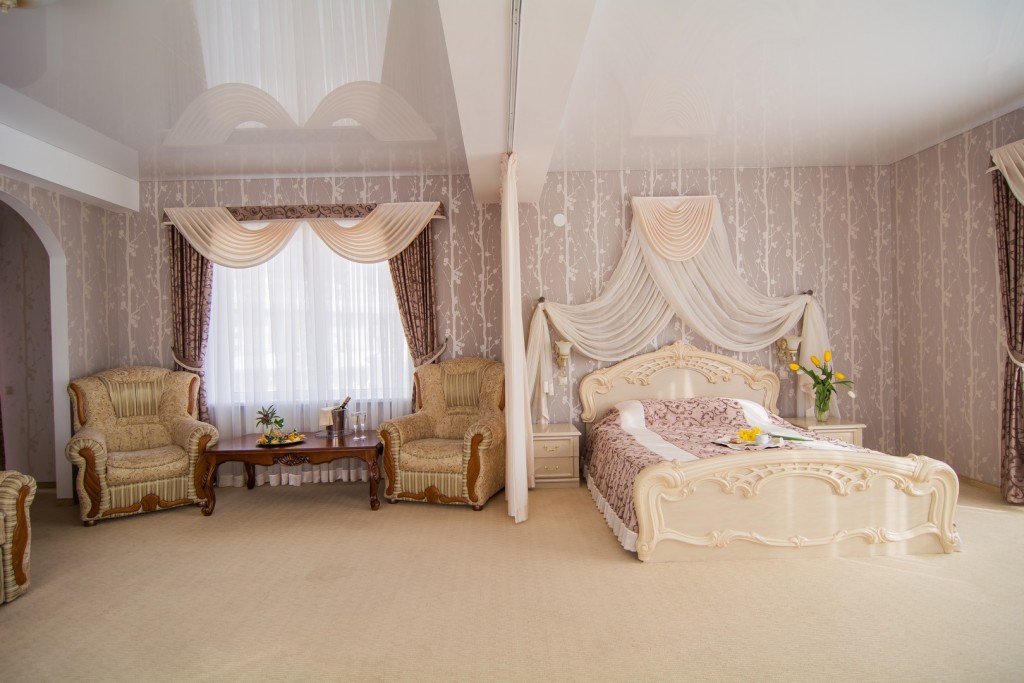 Двухместный (Люкс в видом на море) гостиницы Камелот, Малореченское, Крым