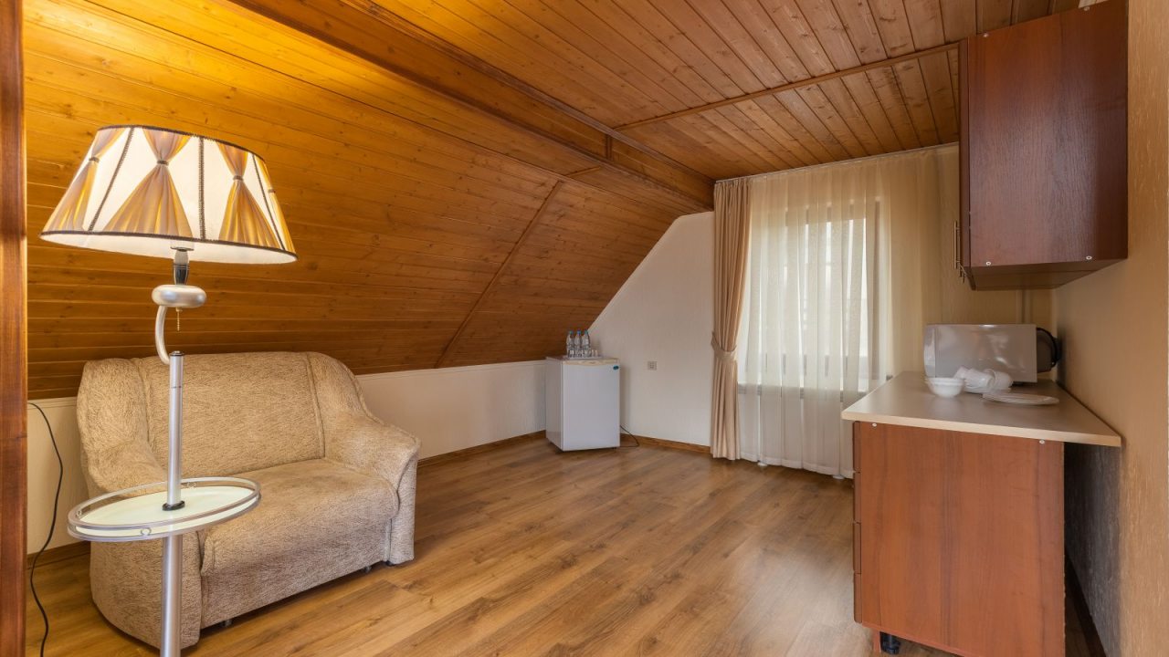 Апартаменты (Двухуровневые), Гостиница Альпийская Долина