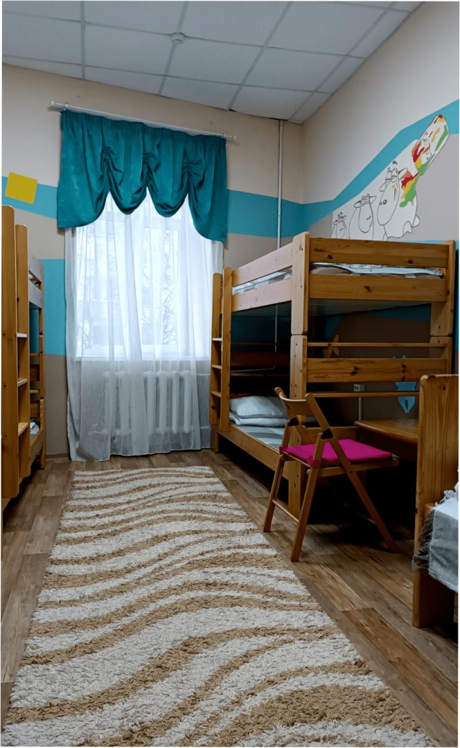 Шестиместный (Кровать в 6-ти местном общем номере) хостела БМ-Hostel, Великий Новгород