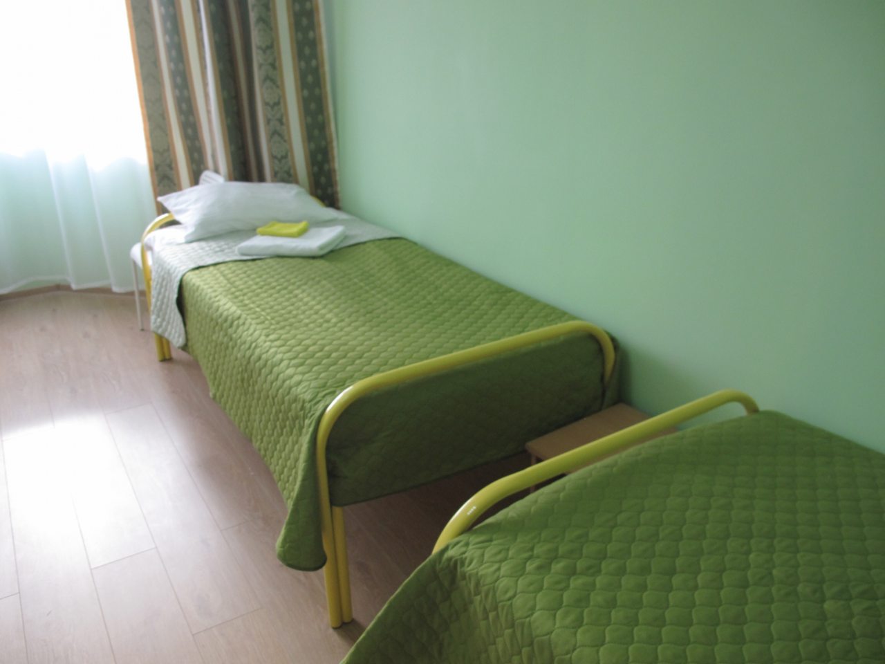 Эконом двухместный. Удобства на этаже.