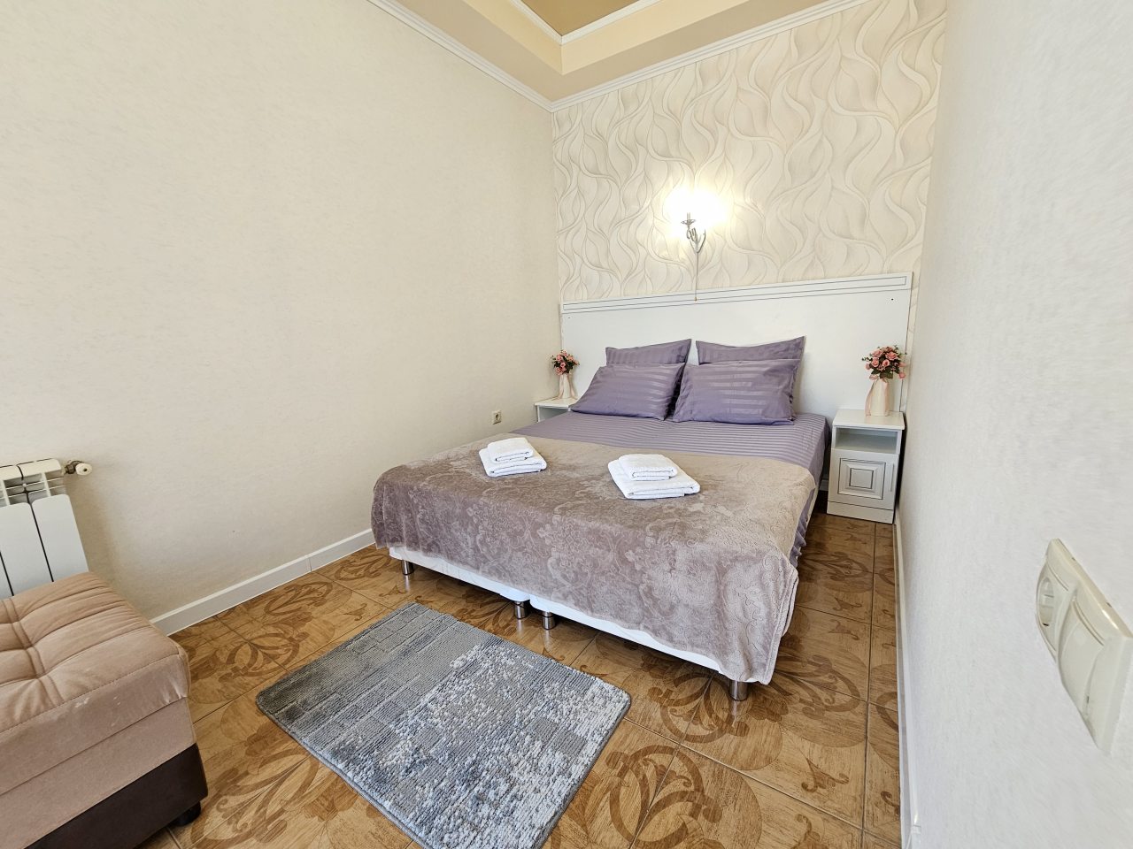 Люкс (ЛЮКС - 2-х комнатный, 2-х местный), Гостиница Плаза