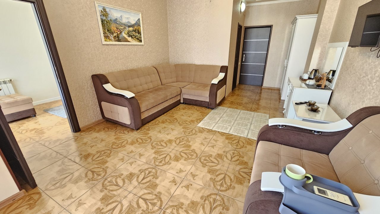 Люкс (ЛЮКС - 2-х комнатный, 2-х местный), Гостиница Плаза