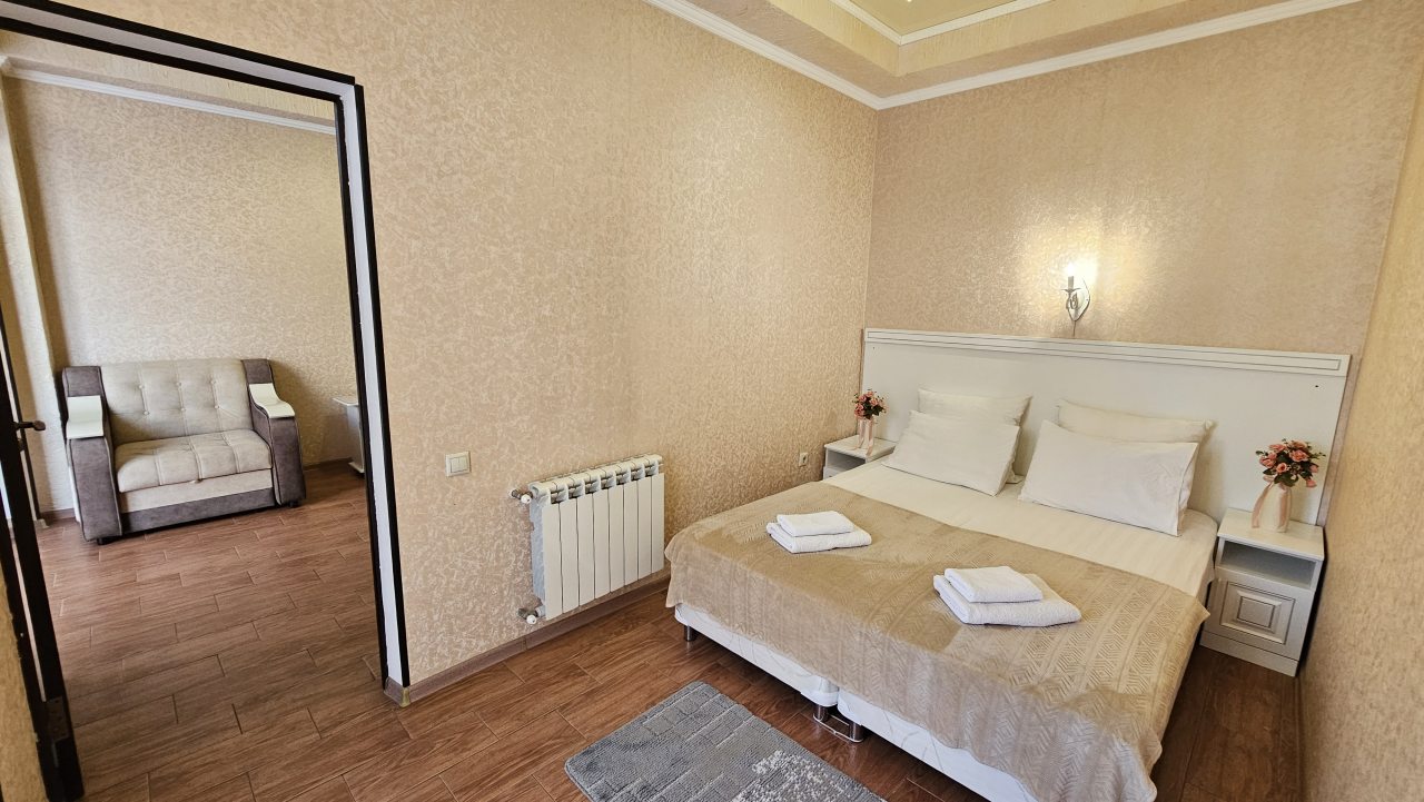 Люкс (ЛЮКС - 2-х комнатный, 2-х местный), Гостиница Плаза