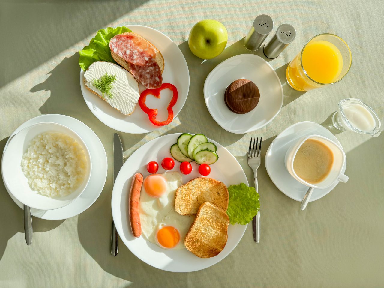 Континентальный завтрак, Гостиница Призма