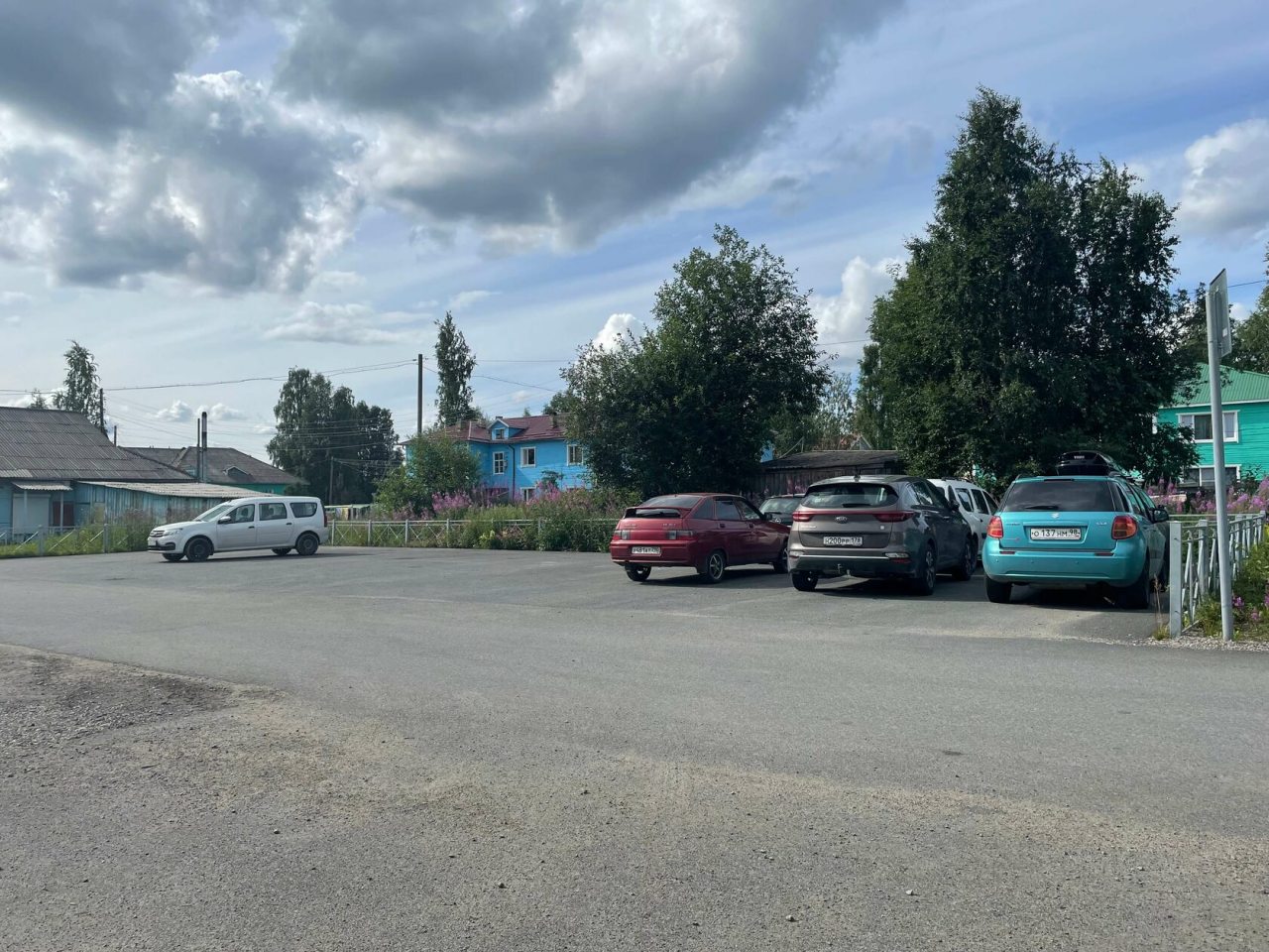 Парковка, Отель Сампо