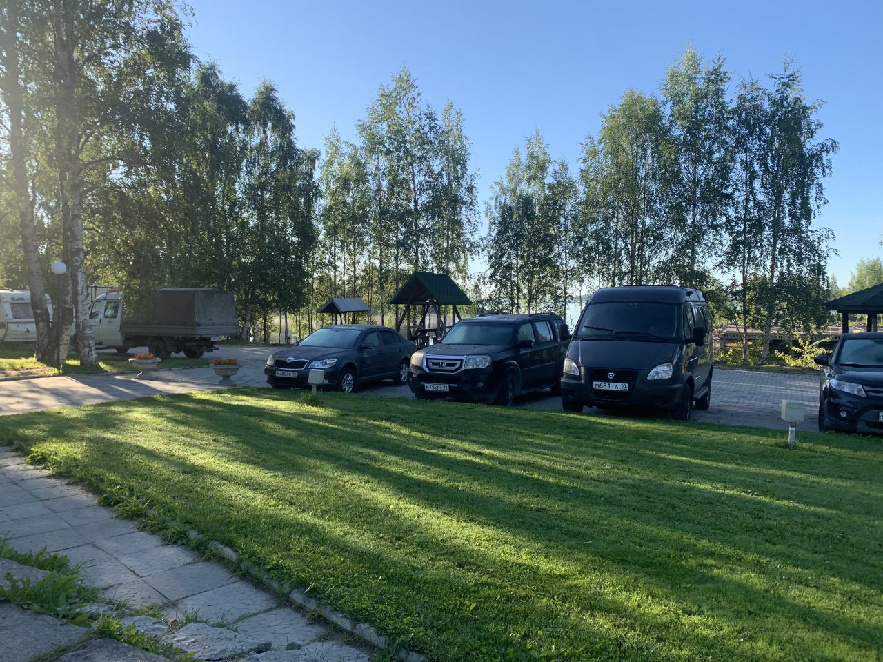 Парковка, Отель Сампо