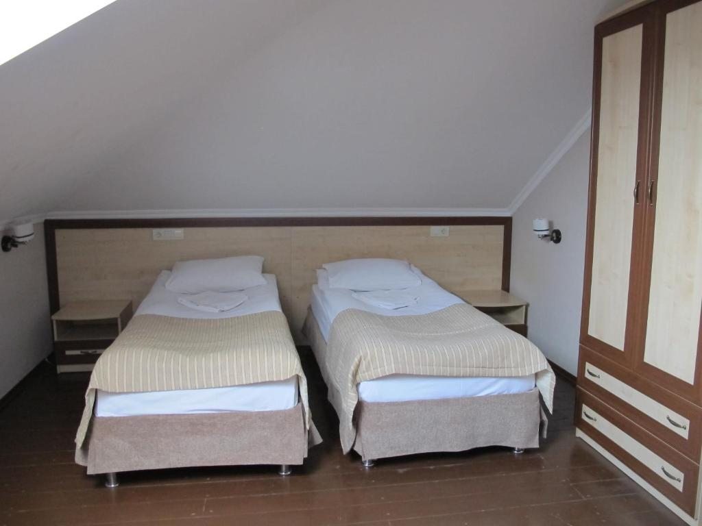 Двухместный (Двухместный номер эконом-класса с 1 кроватью или 2 отдельными кроватями) парк-отеля Палуба, Тверь