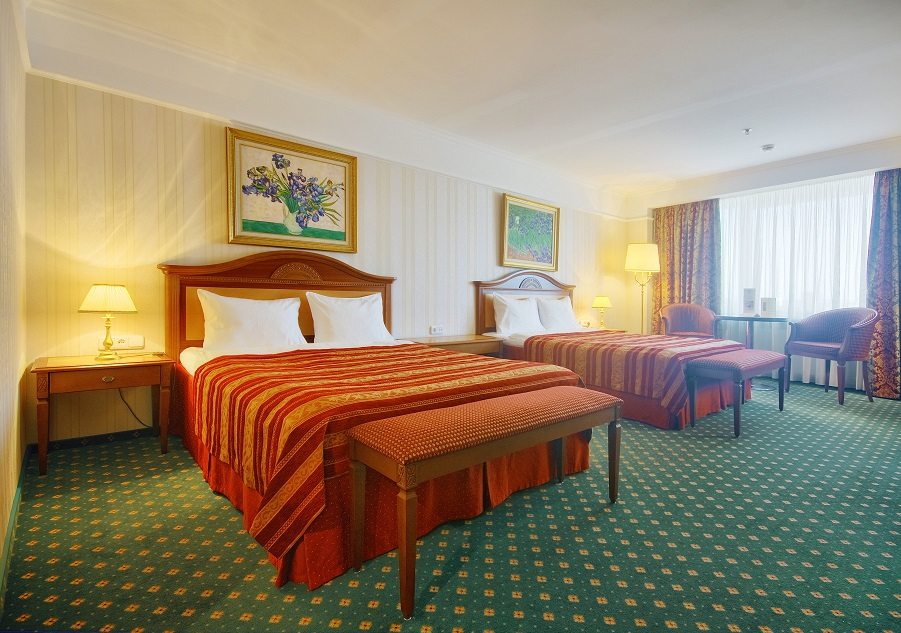 Двухместный (Номер с 2 кроватями размера «queen-size») отеля Корстон Роял Казань