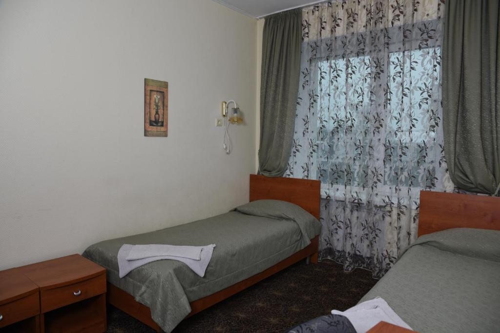 Двухместный (Бюджетный двухместный номер с 2 отдельными кроватями) отеля Альфа, Уфа