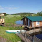 Номер (Бунгало на воде с сауной), База отдыха Дачи Микли