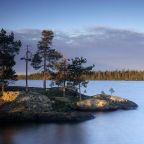 Номер (Бунгало на воде с сауной), База отдыха Дачи Микли