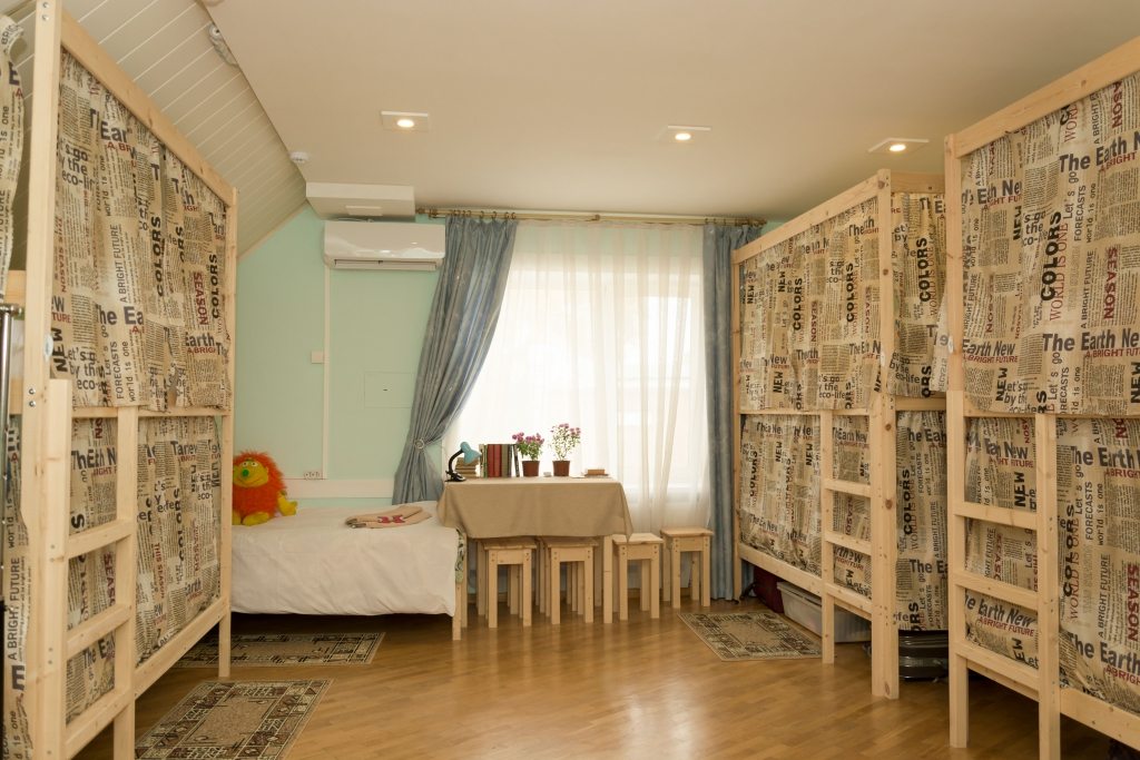 Восьмиместный (Койко-место в 8-местном номере, односпальная кровать)  хостелов Краснодар Ставропольская